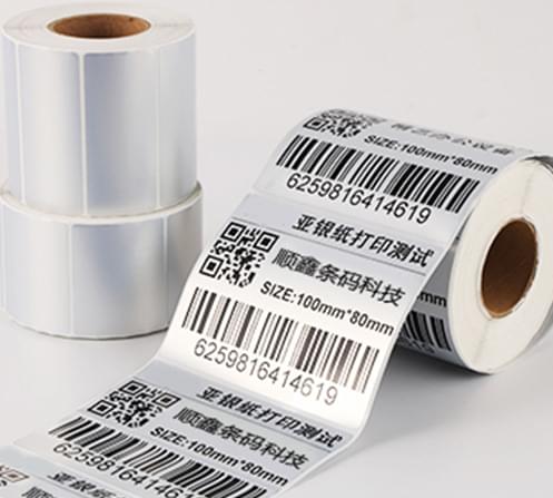 亚银不干胶标签定制